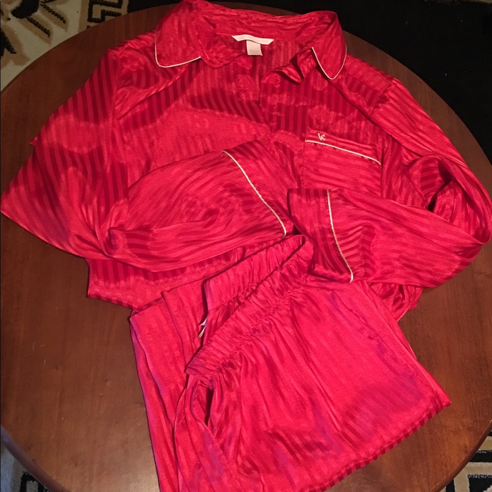 Victoria Secret silk pant pajamas
